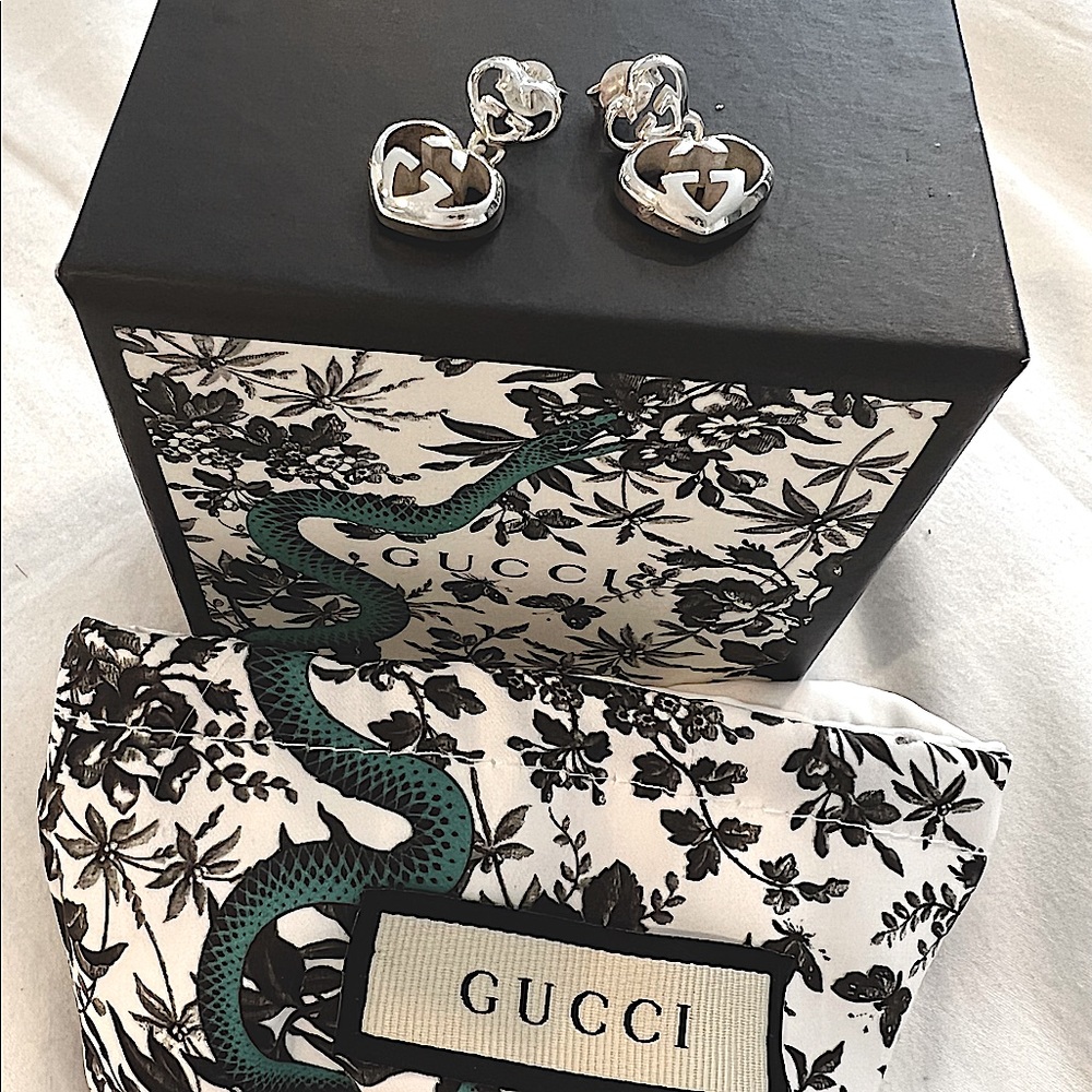 Gucci earrings I used one time only